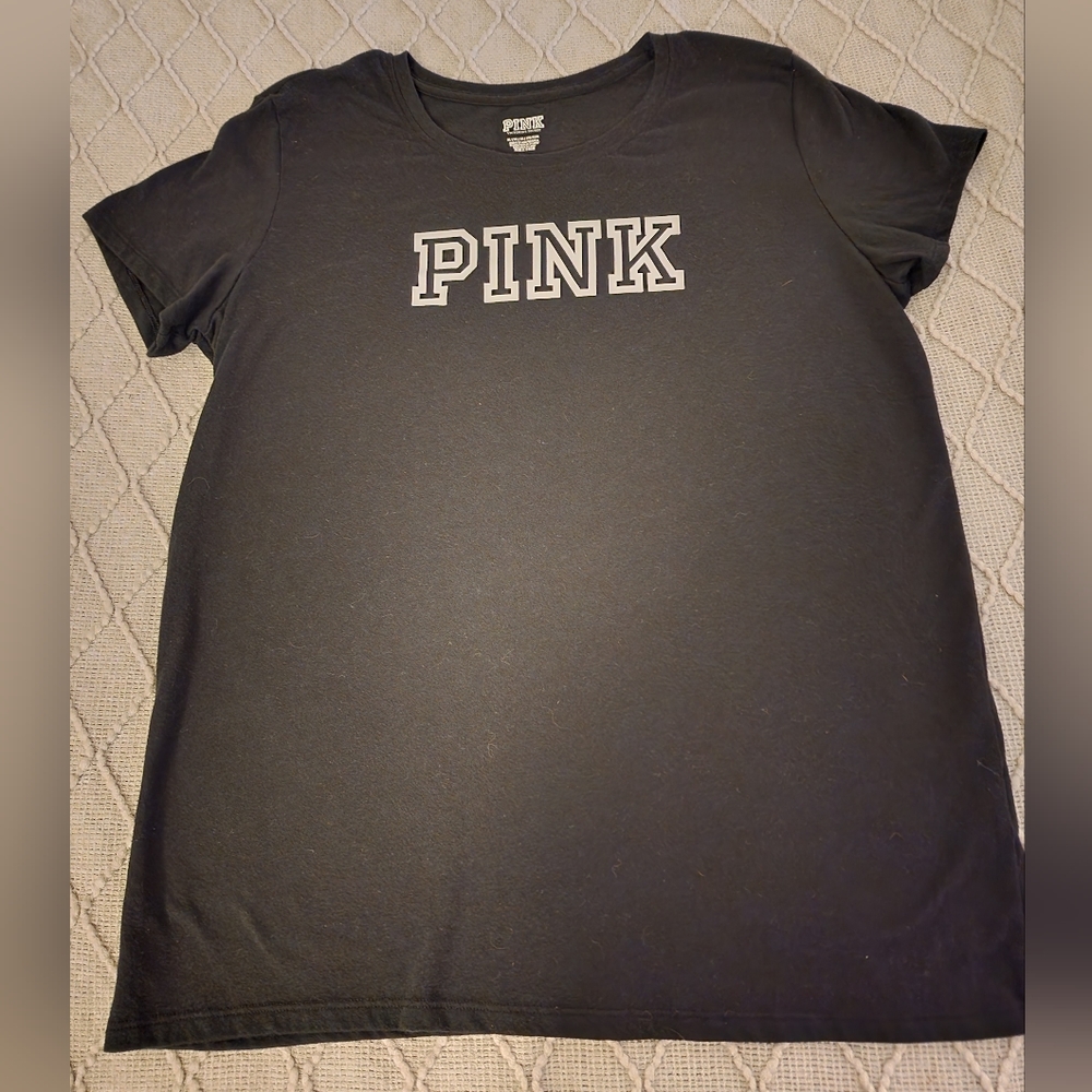EUC Pink By Victoria Secrets Tee Size XL